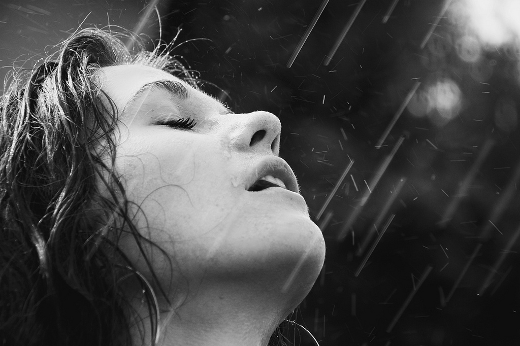 Breathe in the rain photo Breathe in the rain