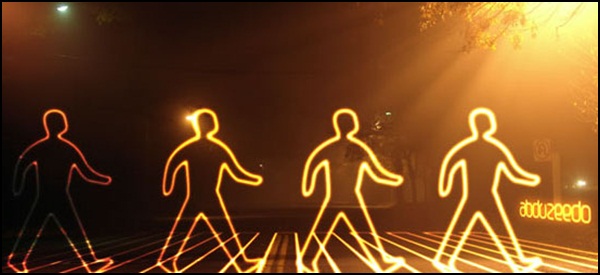 Create a Glowing Light Painting Effect