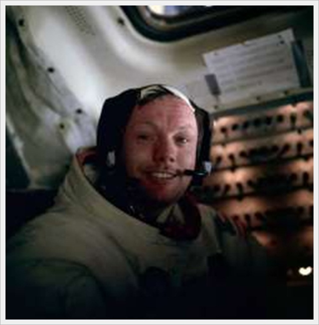 Armstrong post-moonwalk