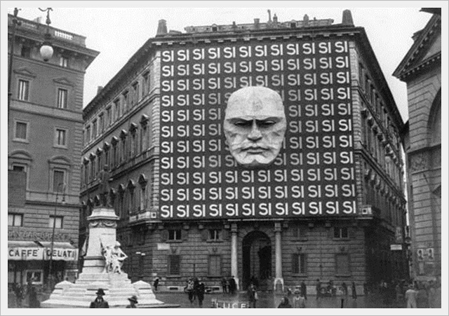 Headquarters of Benito Mussolini and the Italian Fascist Party (1934)