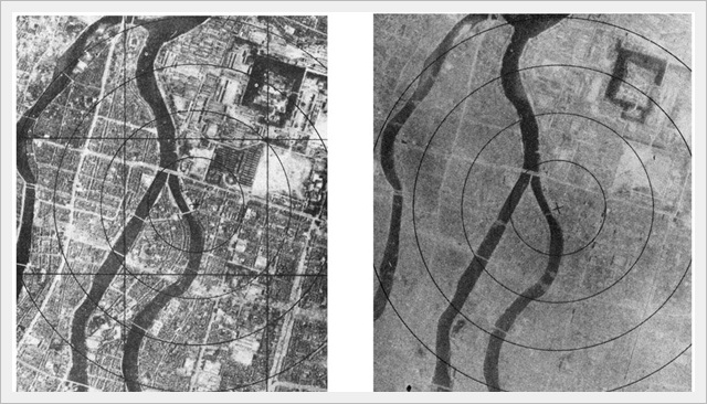 Hiroshima - Before and After (1945)