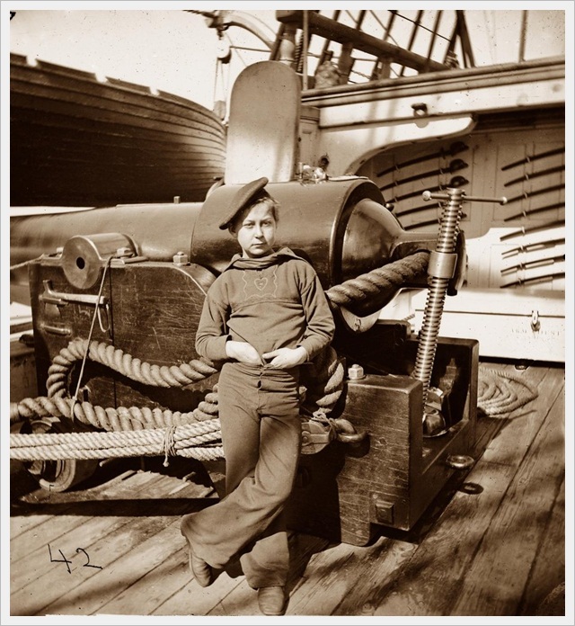 'Powder Monkey' on the USS New Hampshire (1864)