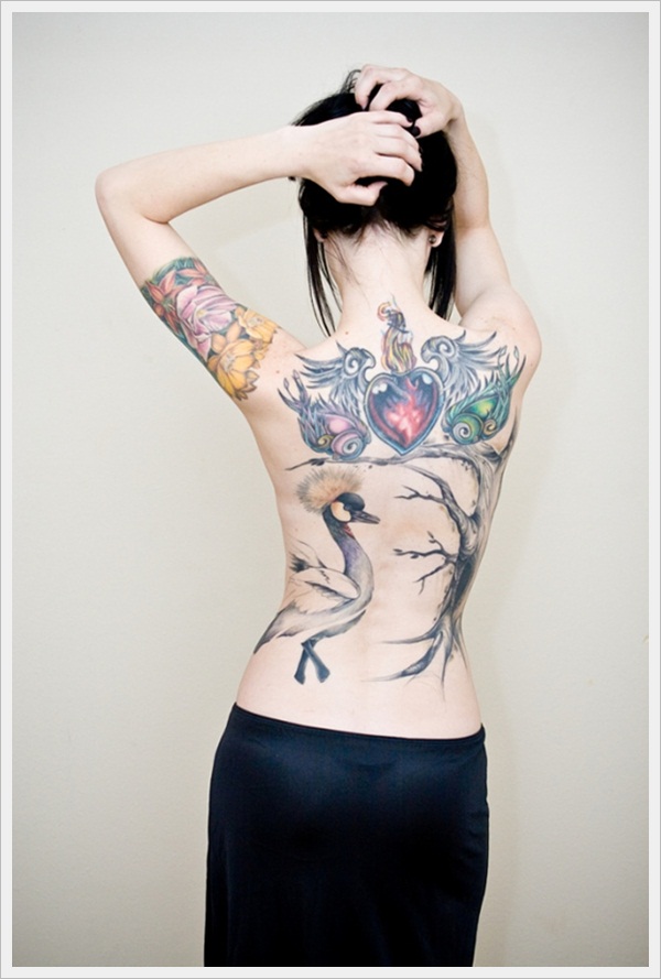 back tattoos for girls 4