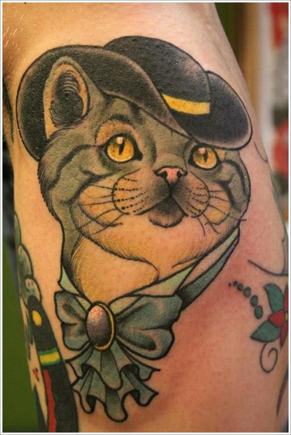 Cat tattoo Designs (17)