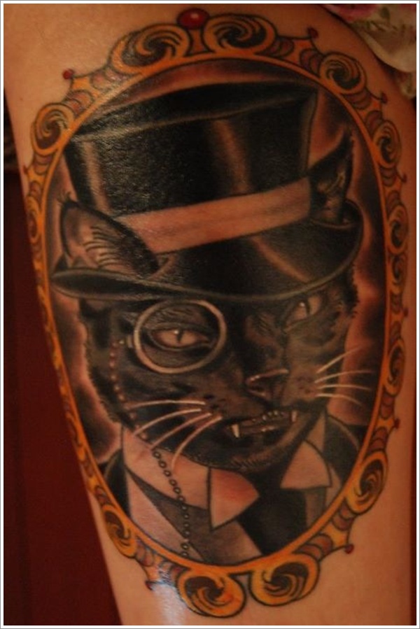 Cat tattoo Designs (24)