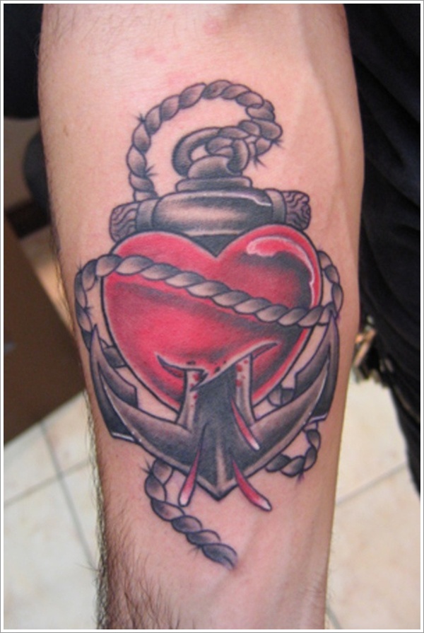 Heart tattoo designs (17)