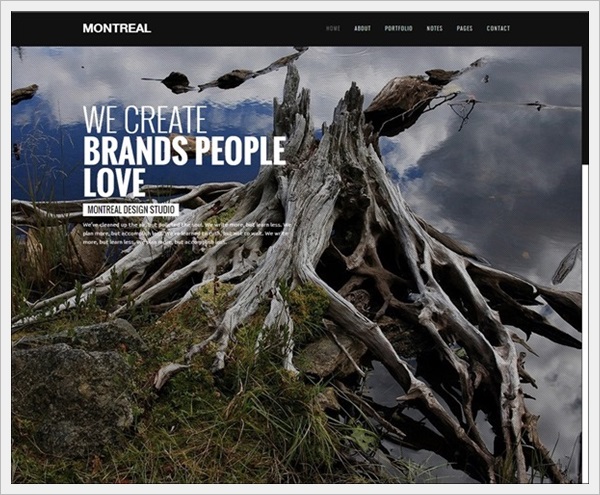 Montreal Interactive Creative WordPress Theme