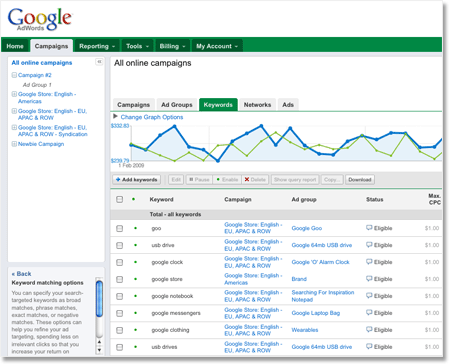 hosting-google-adwords-account