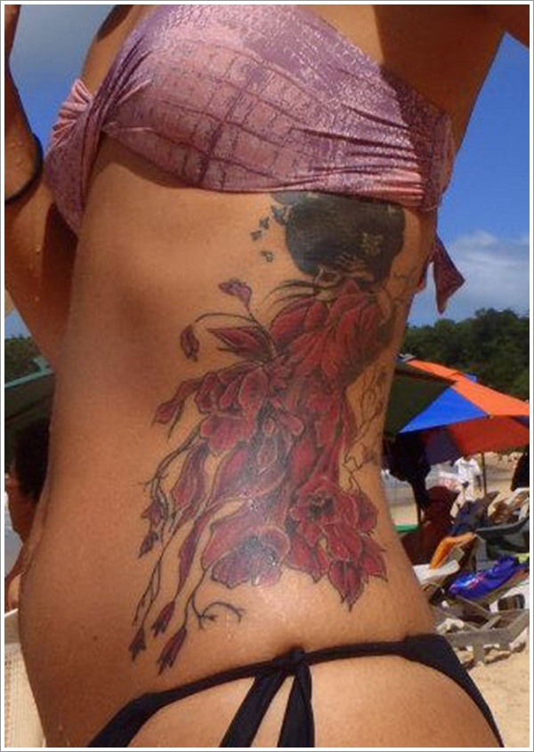 stomach Tattoo Designs (3)