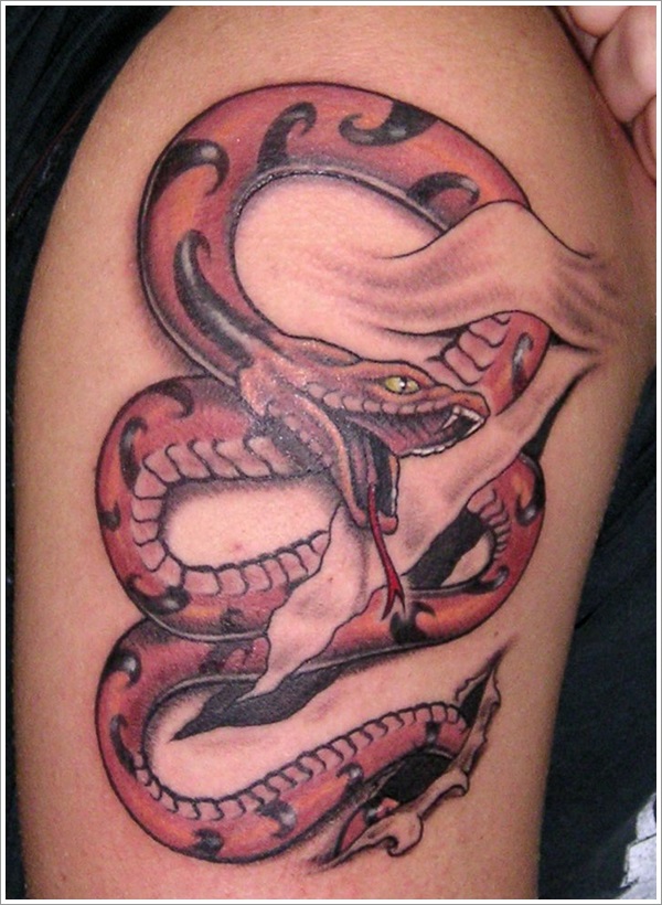 Snake Tattoo 30 most amazing snake tattoo