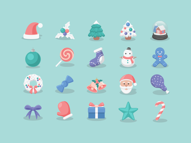 Best Christmas Icons 2015