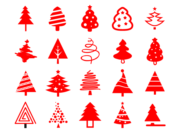 Christmas Tree Icons